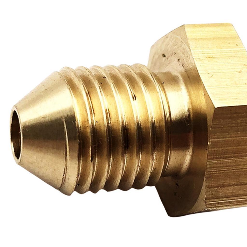 3X AN4 Connection Adapter 1 / 2-20 UNF Plug to AN4 Plug for Oil, Water, Gas