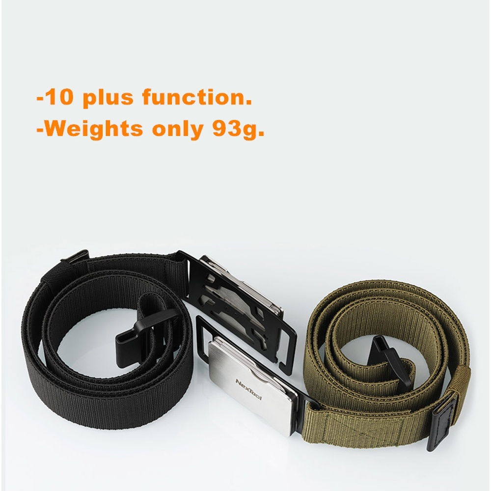 Xiaomi Youpin Nextool đa chức năng ngoài trời vành đai công cụ người đàn ông bền Nhanh chóng phát hành Trọng lượng nhẹ vít trình điều khiển dao kéo mở