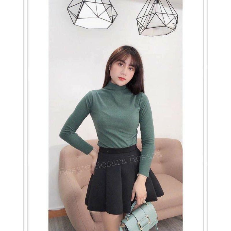 Áo Giữ Nhiệt Motie cổ 3 phân Siêu Đẹp