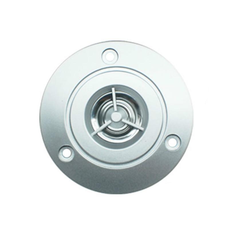 Sotamia 2PCS 3 inch Tweeter Audio Loa di động Treble 4 ohm 10 W loa âm thanh mini tự làm loa hifi titan loa Color: Silver