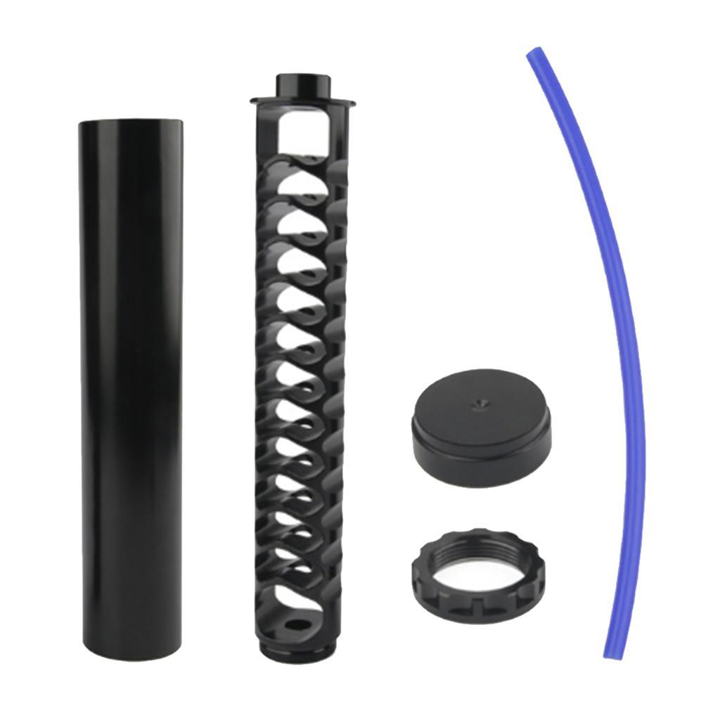 2 Set 1 / 2-28 Fuel Filter Kit, Auto Aluminum Fuel Filter For 4003 WIX 24003, Black