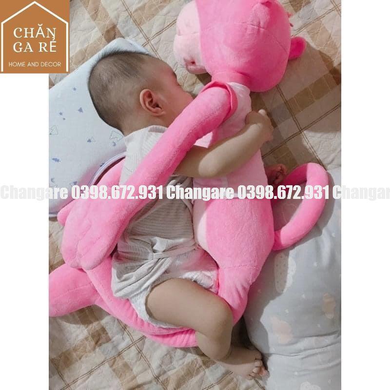 Gấu bông báo Hồng Pink Panther đáng yêu size 60cm 80cm 1m 1m3 1m6 1m8