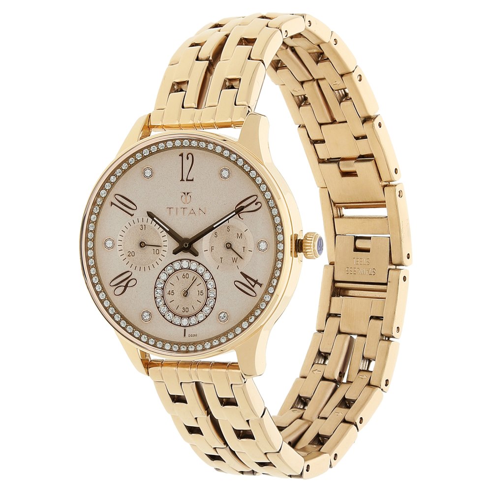 Đồng hồ đeo tay nữ  hiệu Titan  95040WM01