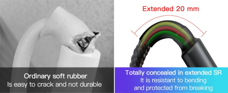 Cáp sạc nhanh Type-C PD2.0 60W cho MacBook, iPad Pro, Samsung, HTC, Xiaomi Baseus  Cafule dài 1m - Hàng chính hãng