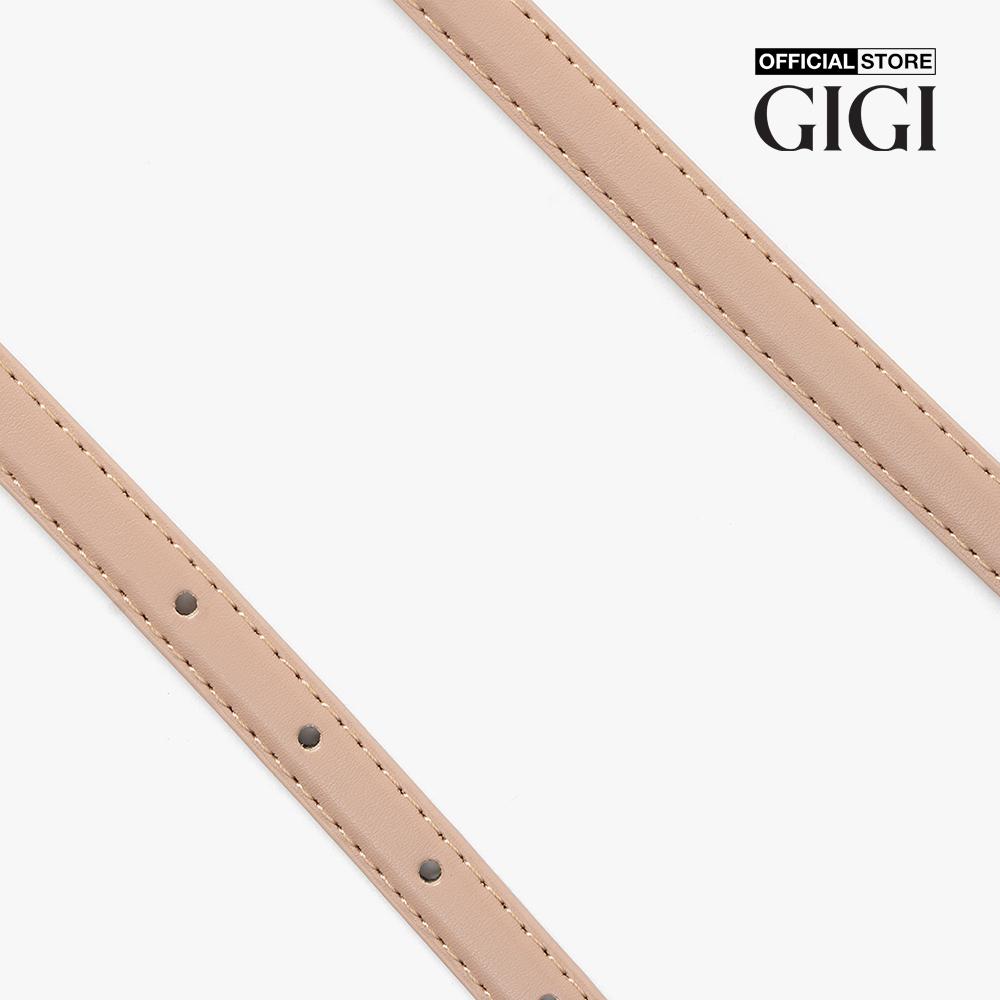 GIGI - Thắt lưng nữ bản nhỏ khóa xỏ kim loại sang trọng G5301B222811