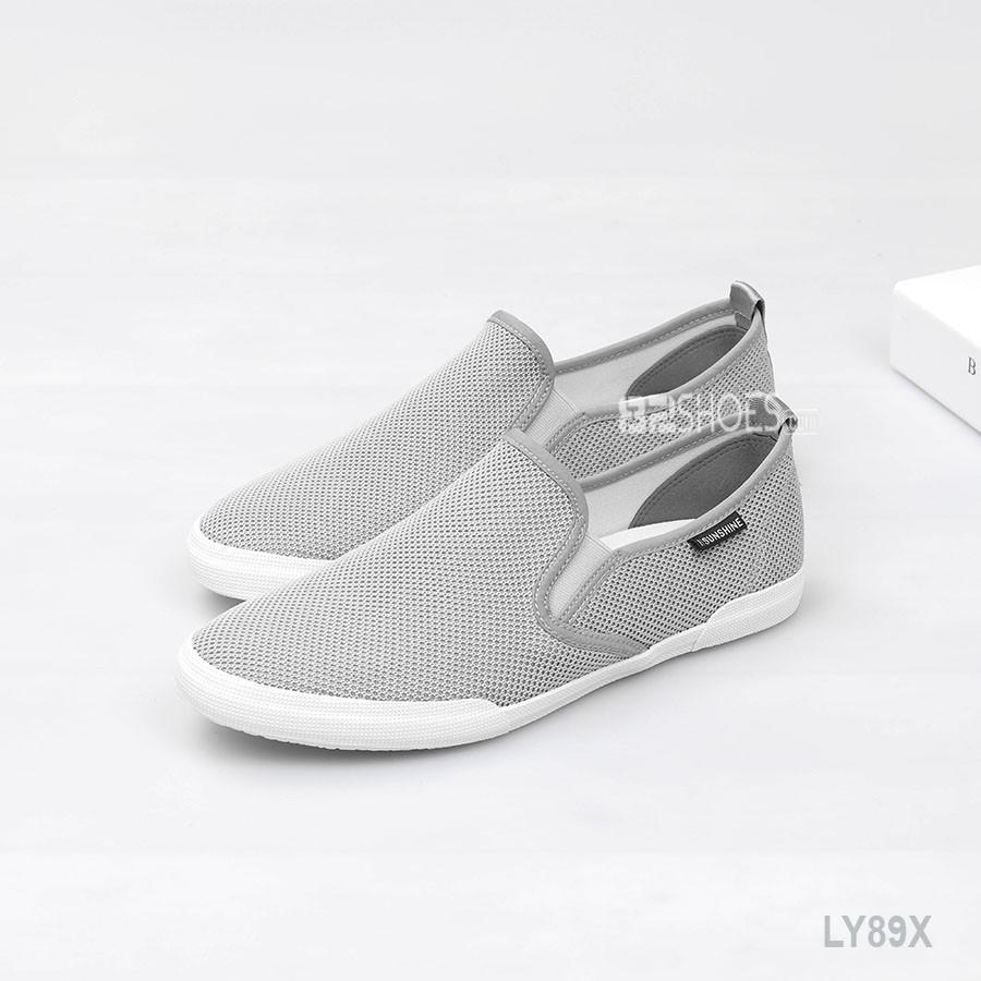 Giày lười nam - Slip on nam vải - Mã LY89X