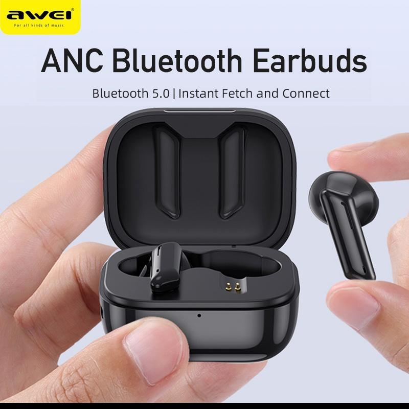 Tai nghe Awei T36 TWS kết nối Bluetooth V5.0 thời gian sử dụng đến 5 giờ độc