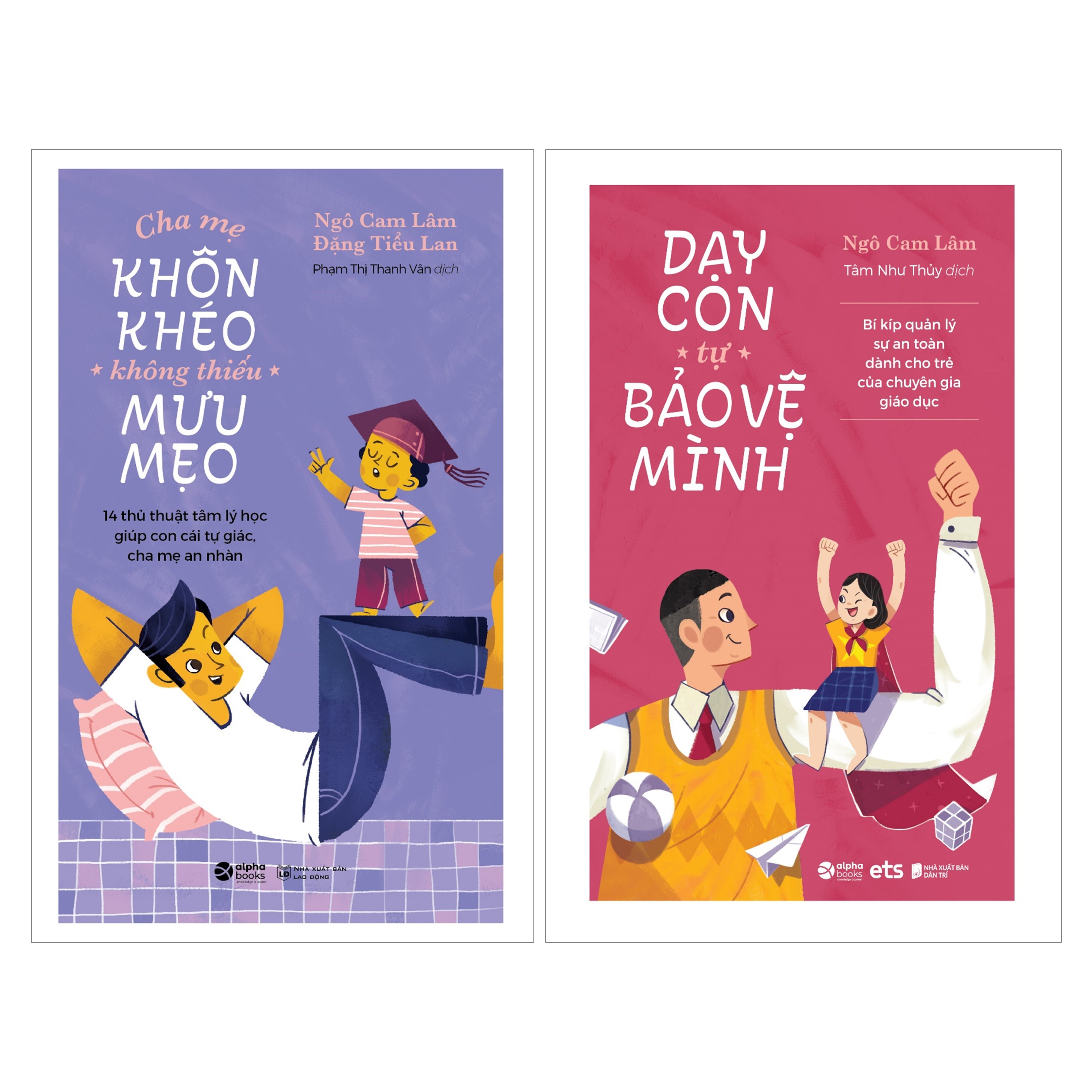 Combo Cha Mẹ Khôn Khéo, Không Thiếu Mưu Mẹo Dạy Con Tự Bảo Vệ Mình