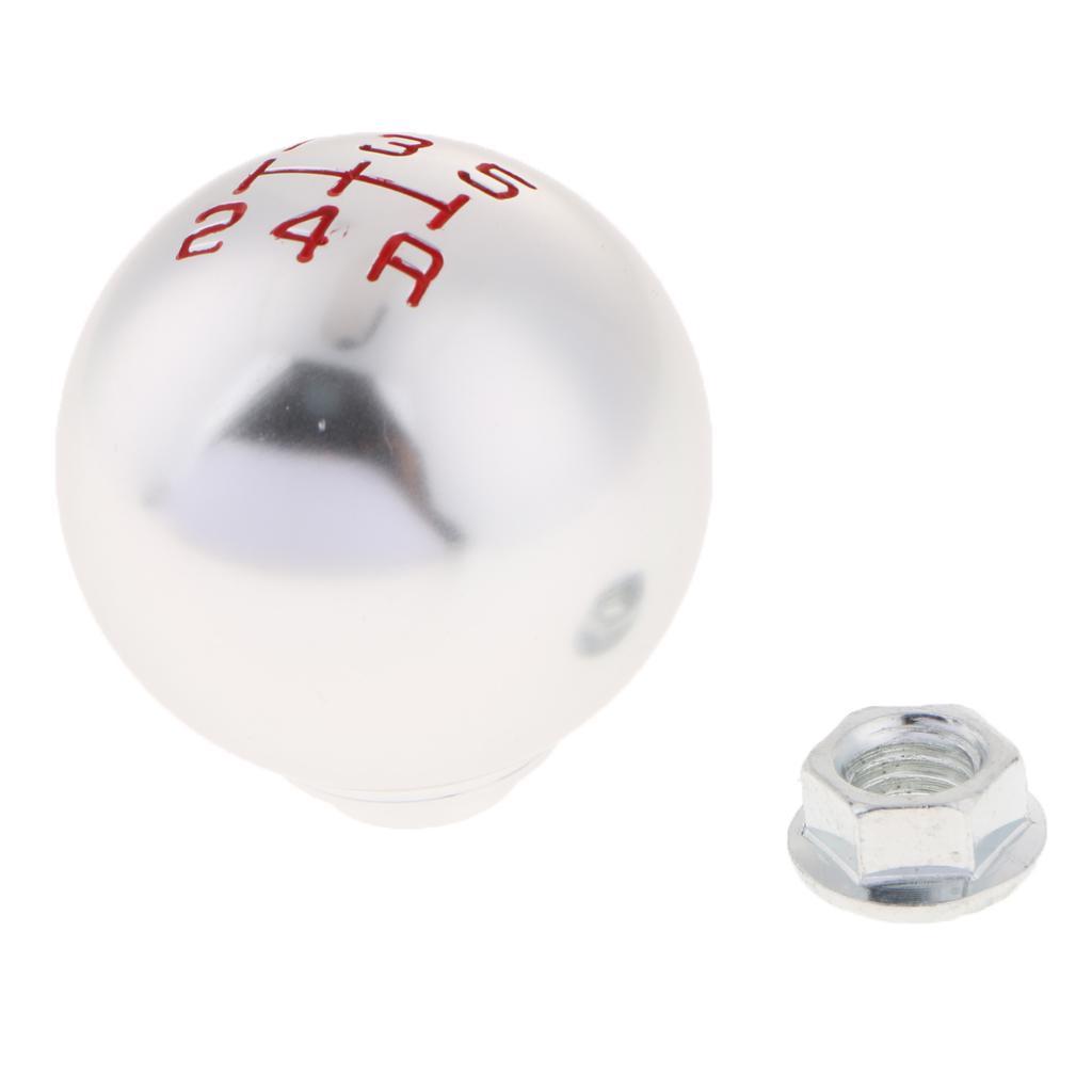 Manual Ball Gear Shifter Stick Knob 5 Speed For
