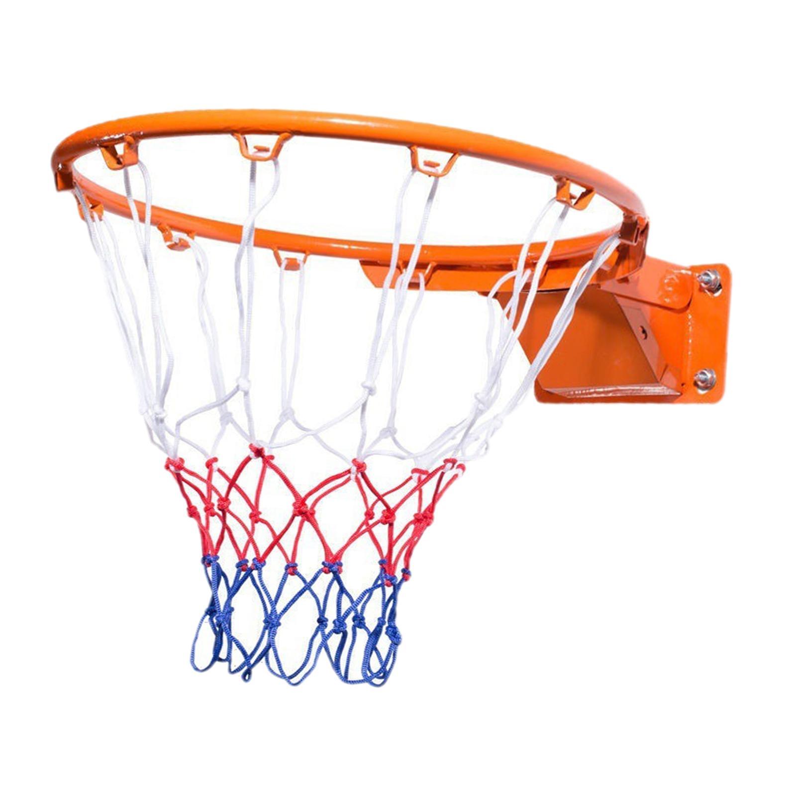 Basketball Hoop Set, Basketball Rim Goal, Wall Mounted Basketball Hoop for Indoor Outdoor Basketball Games