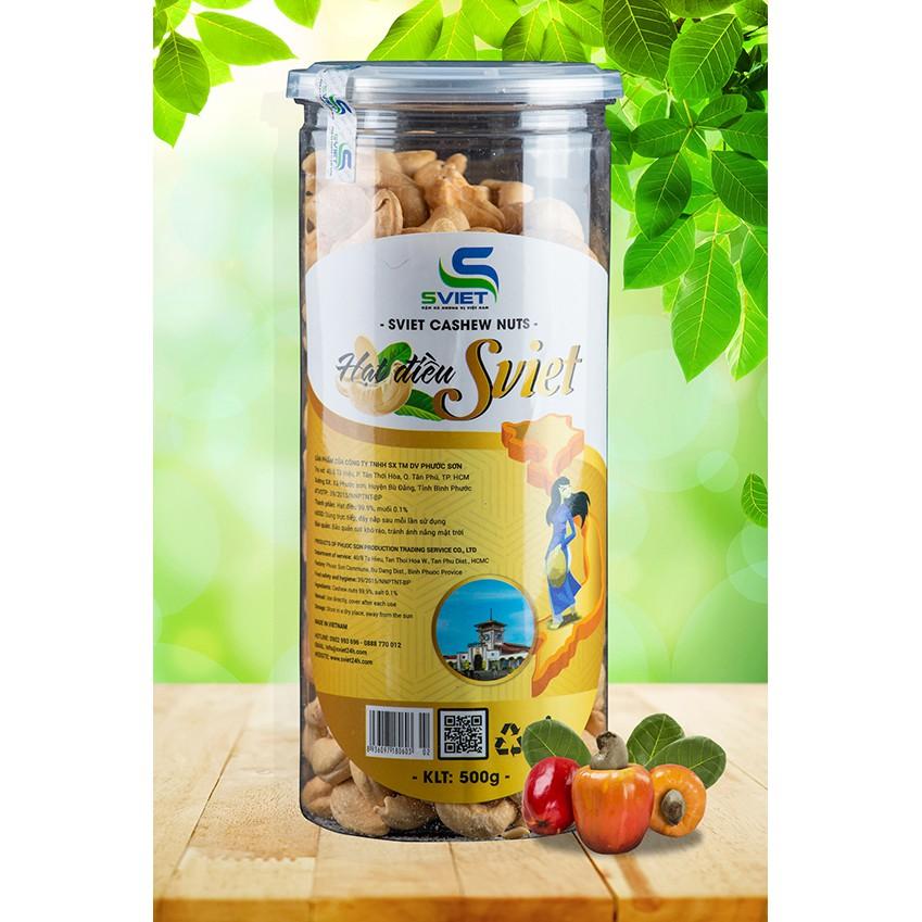 500G hạt điều rang muối sạch vỏ Bình Phước loại hạt to, đạt tiêu chuẩn xuất khẩu 2020