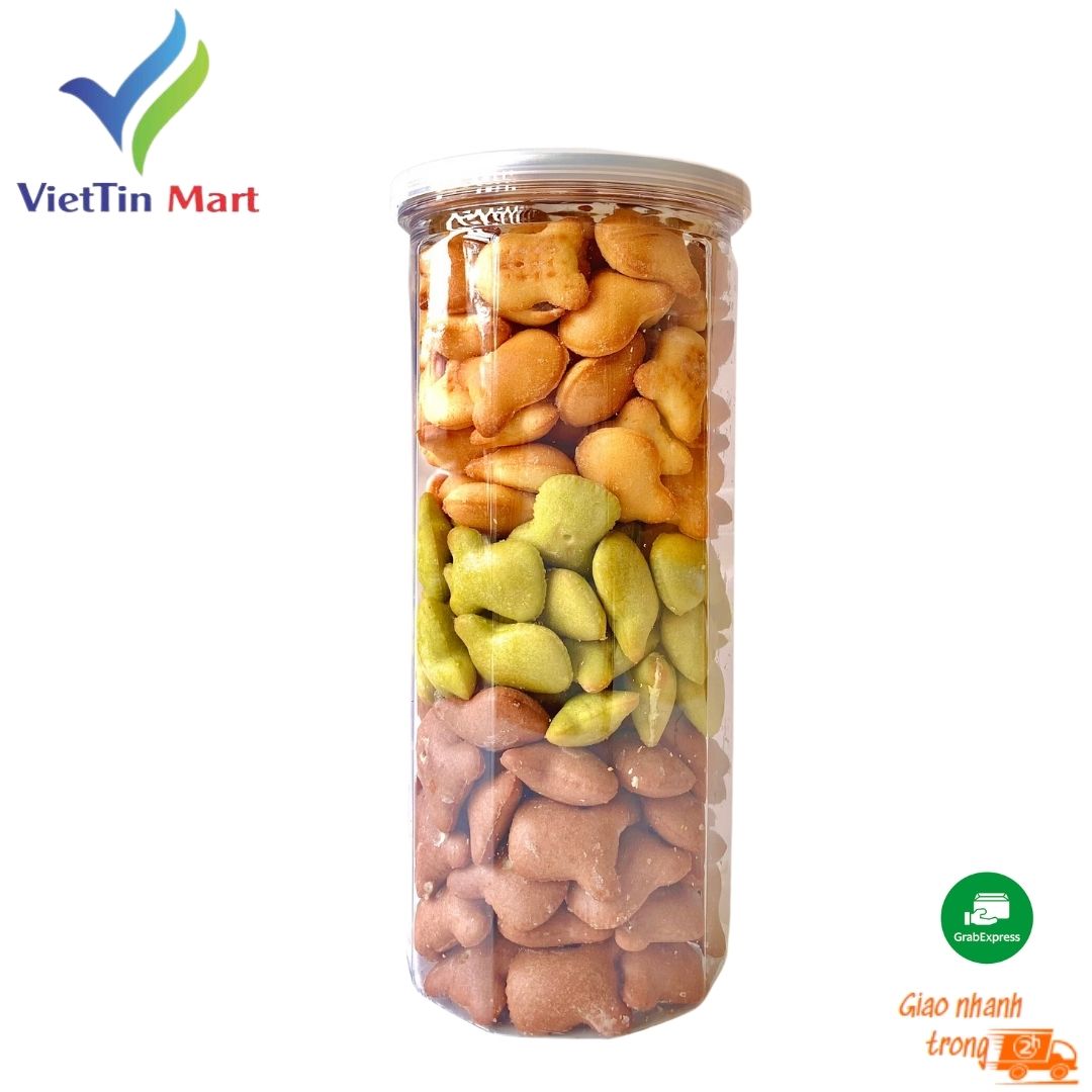 Bánh Gấu Mix 3 Vị VIETTIN MART 420G