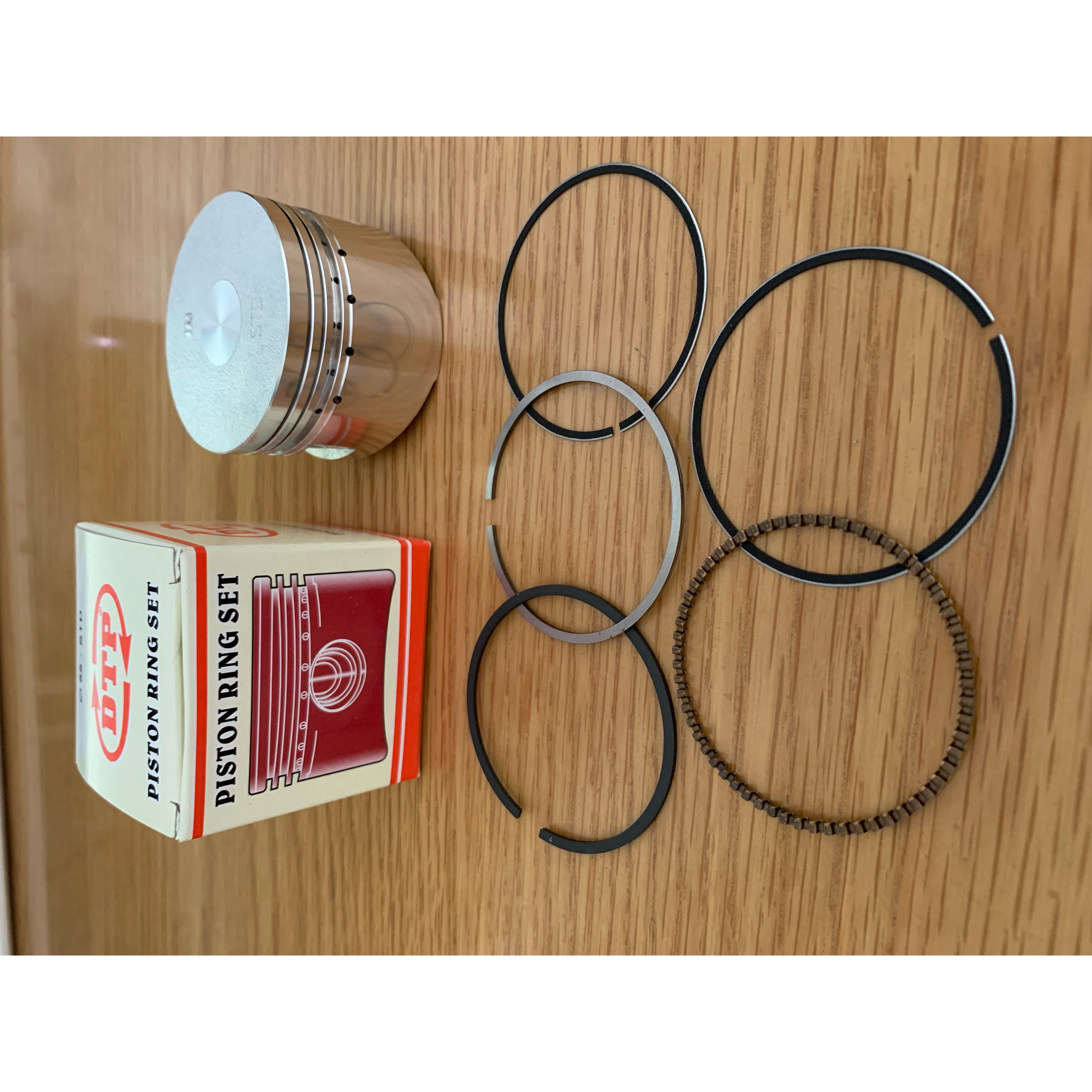 Piston bạc dành cho xe độ 55 li ắc 13