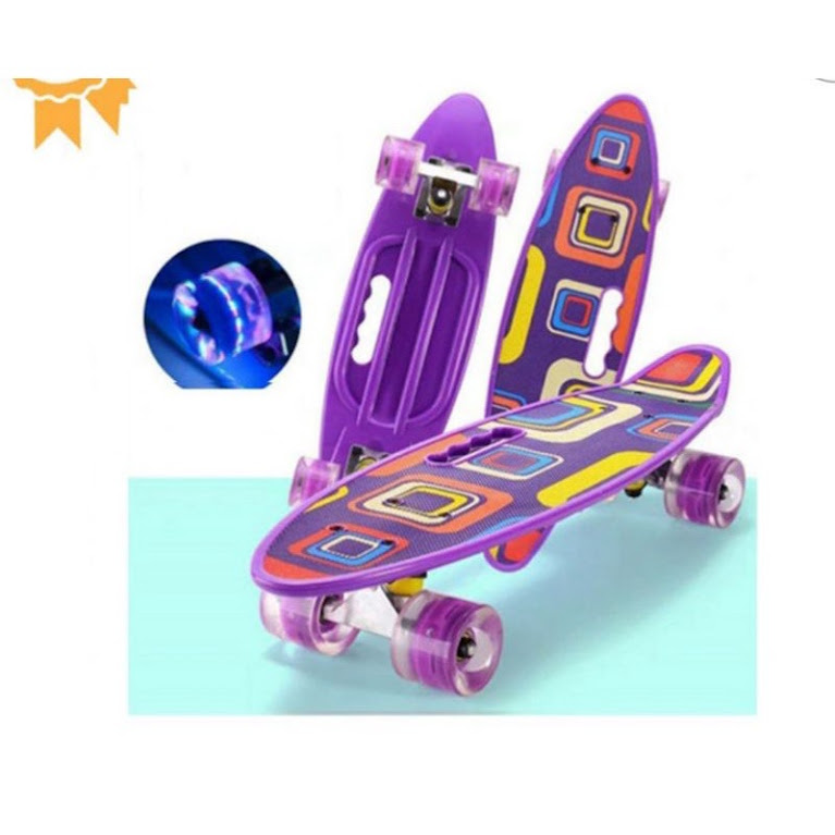 Ván trượt Skateboard keentore Penny cầm tay nhiều màu có đèn led