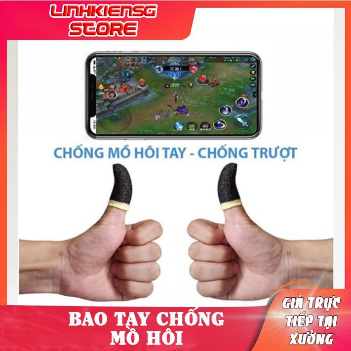 Bộ bao tay chống mồ hôi tay chuyên dụng chơi game mobile