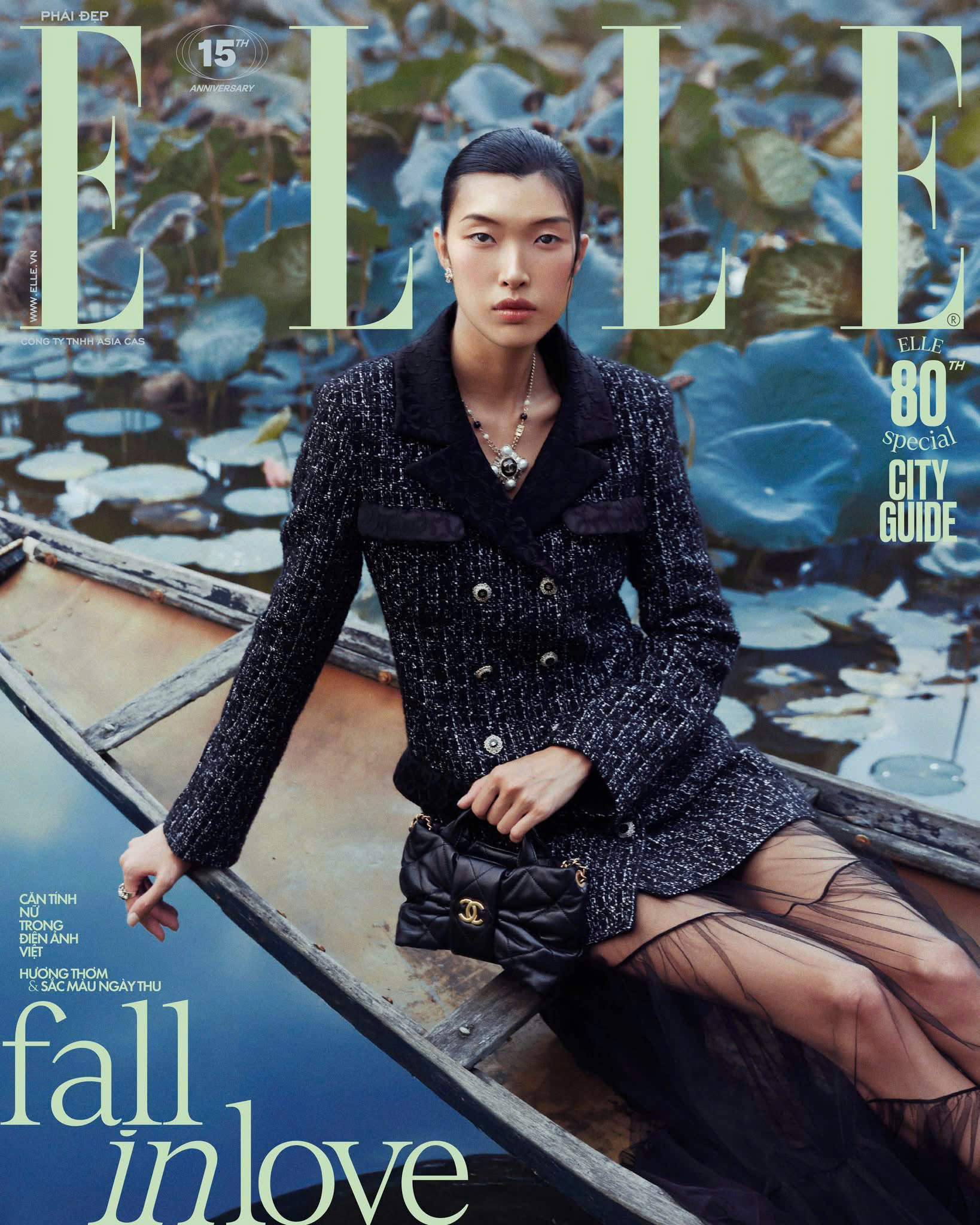 Tạp chí phái đẹp ELLE tháng 9/2025 - FALL IN LOVE [ DAHAN PHƯƠNG ANH]