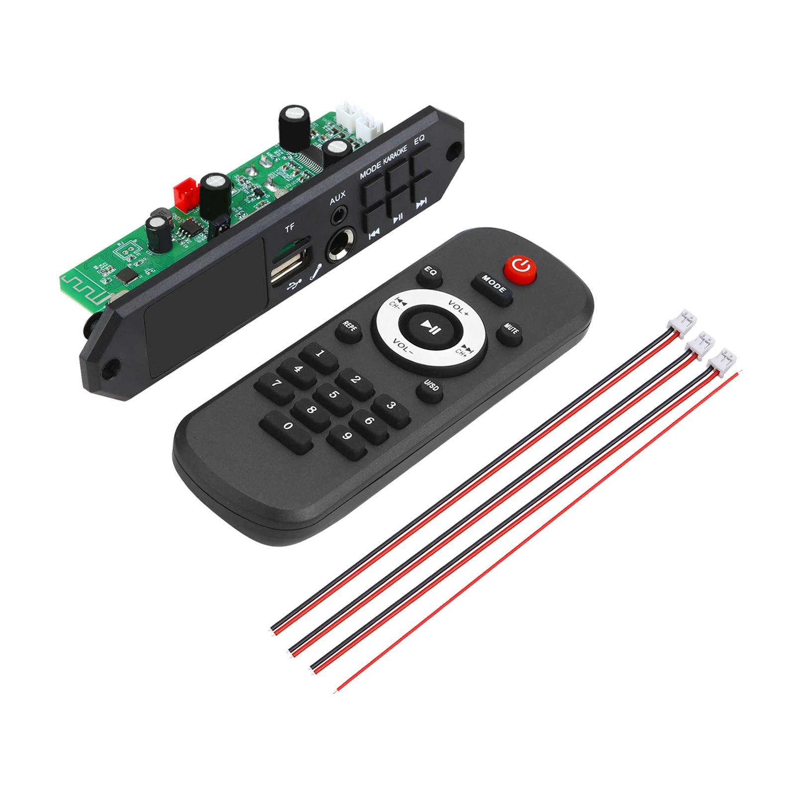 Board  Call Recording for Car Amplifier Remote Control USB TF