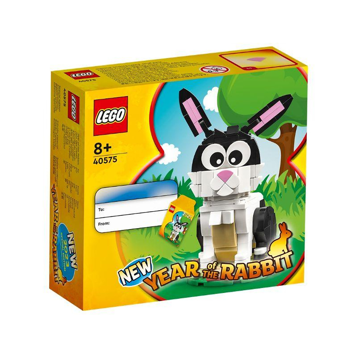 Bộ lắp ráp Năm Thỏ - LEGO 40575 (Tết Quý Mão 2023 Năm Con Thỏ / Mèo)