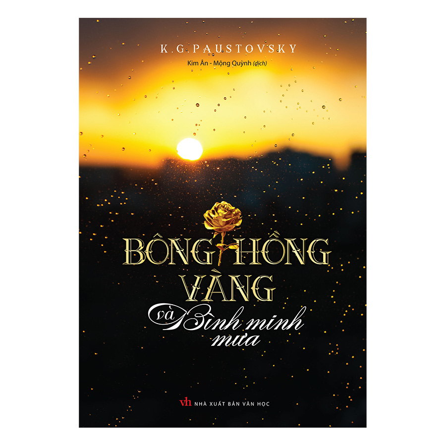 Bông Hồng Vàng Và Bình Minh Mưa