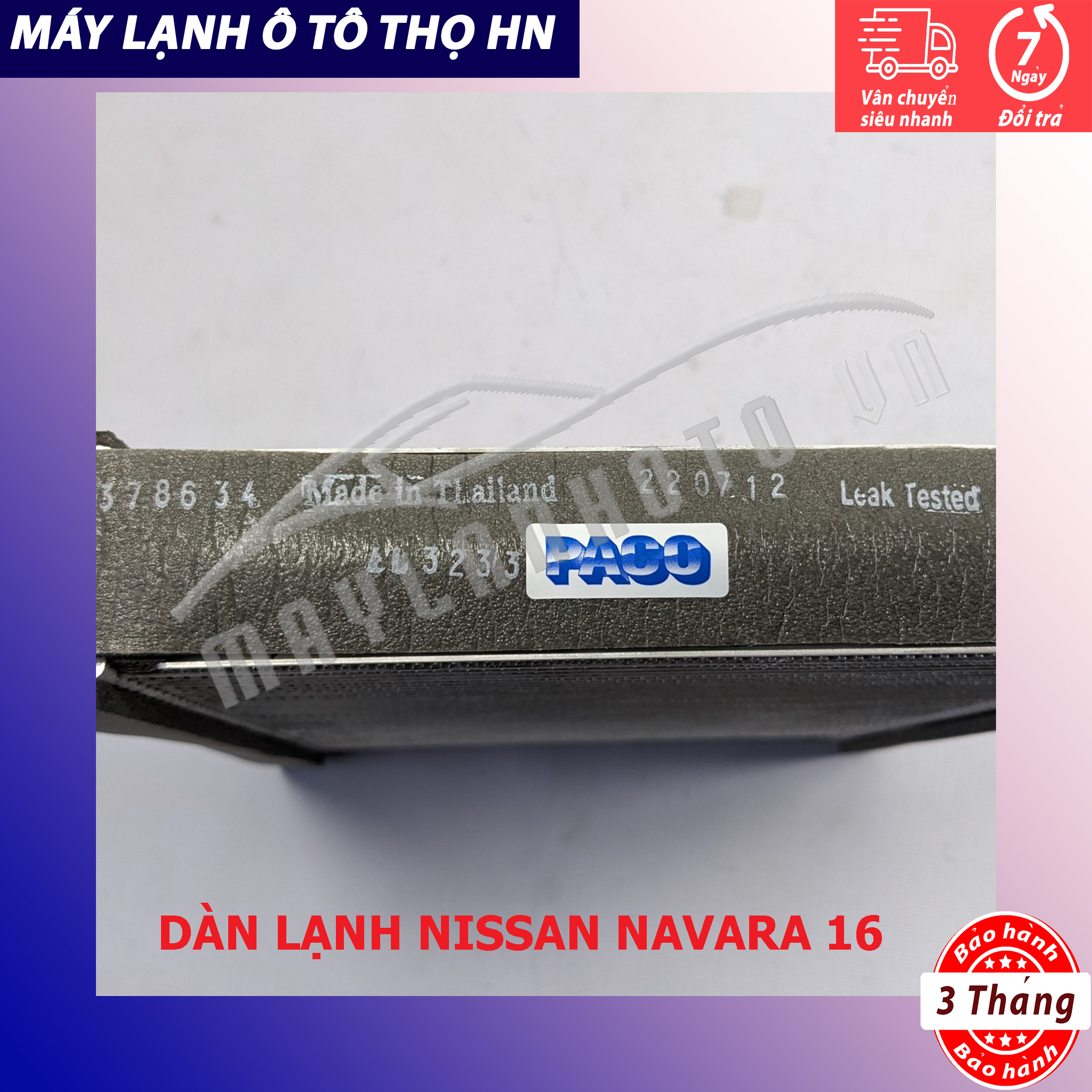 Dàn lạnh Nissan Navara 2016 2017 2018 Hàng xịn Thái Lan 16 17 18
