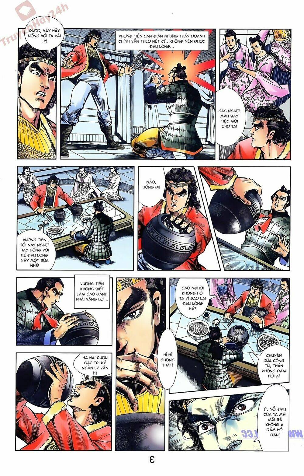 thiên tử truyền kỳ 2 - tần vương doanh chính chapter 42 15