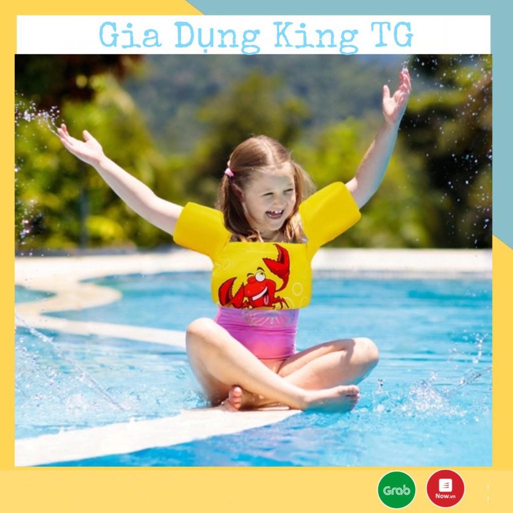 Phao bơi tay liền thân, phao tay và nâng đỡ ngực cho bé CAO CẤP - King TG