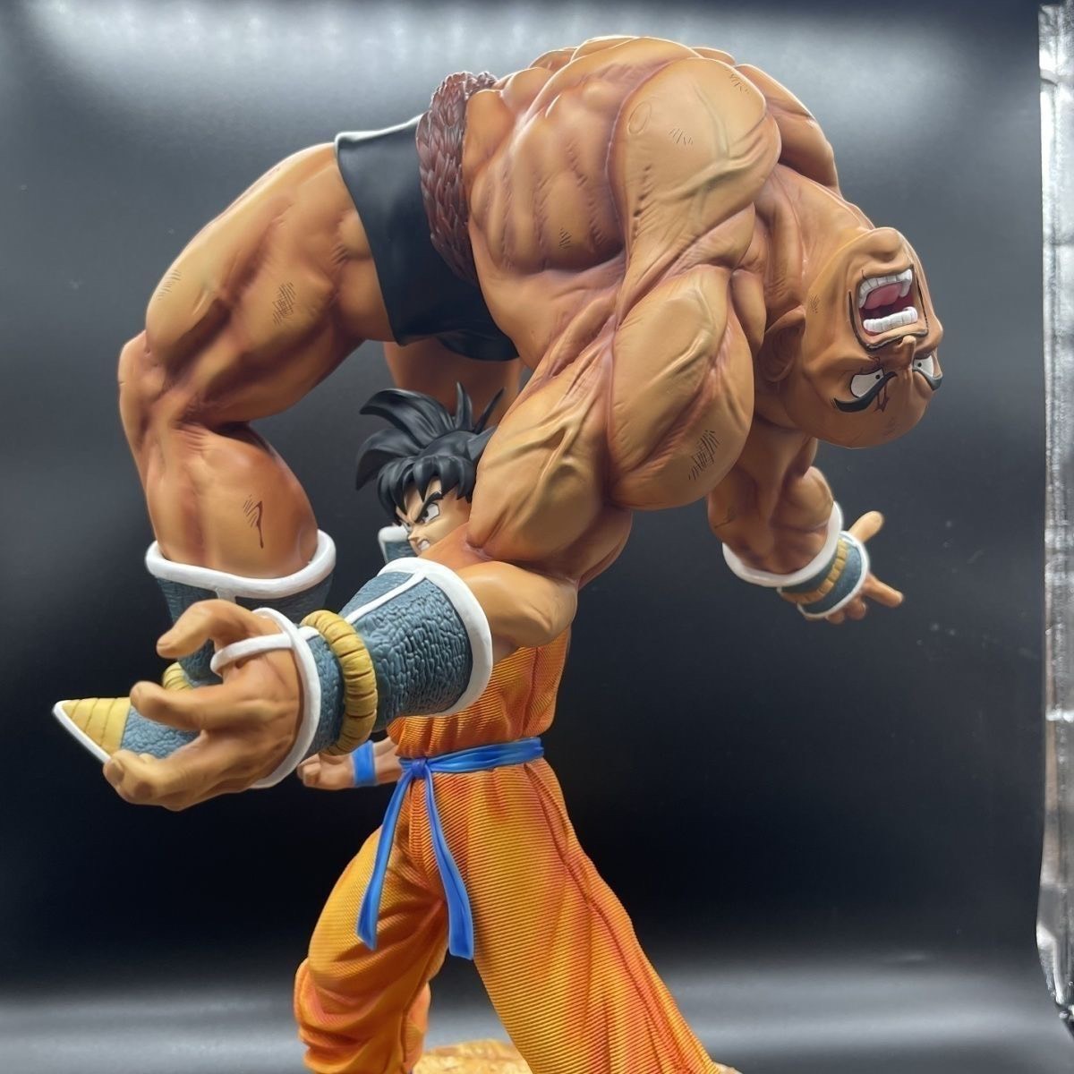 Mô hình SonGoku vs Nappa cực nét cao 43cm - dragonball