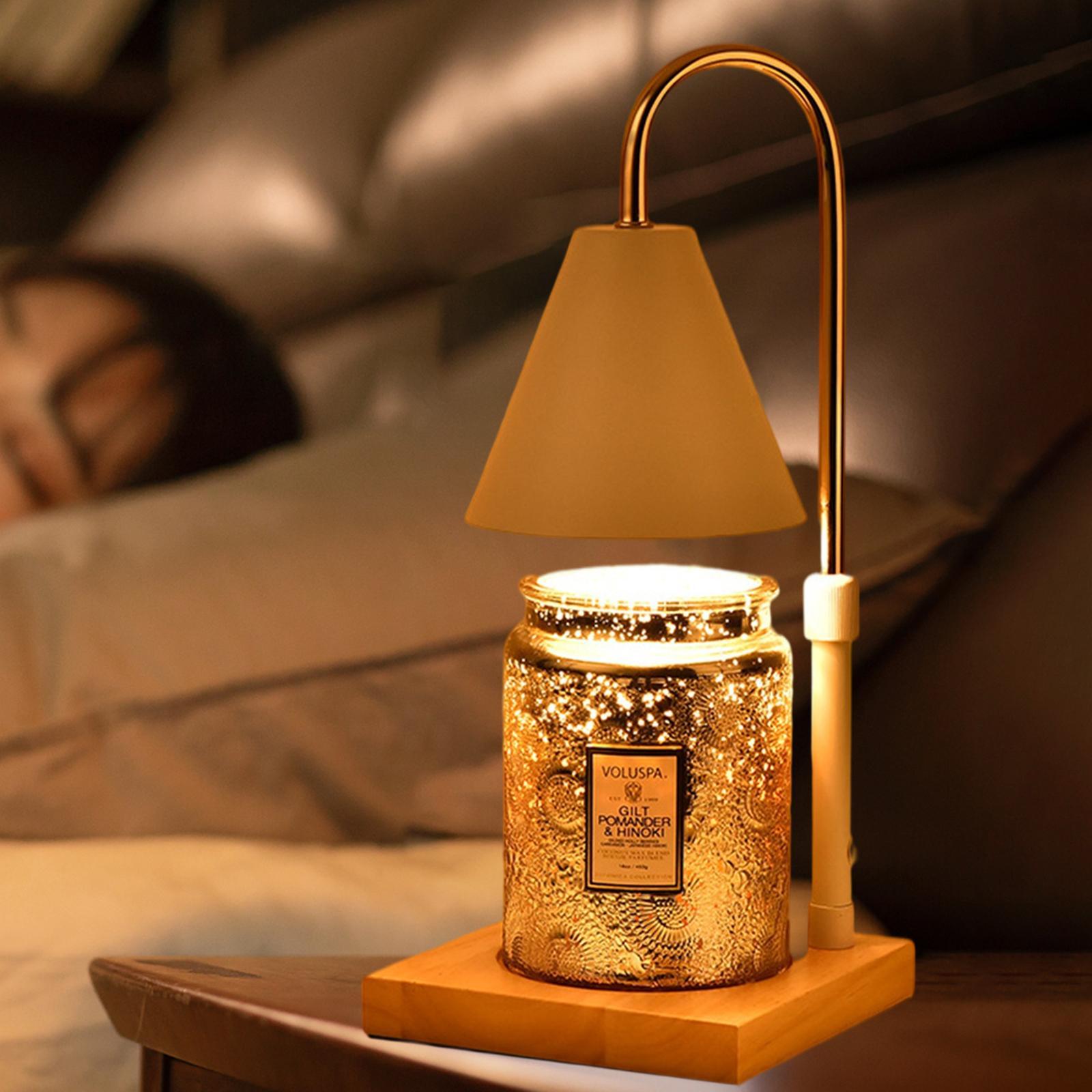 Melting Wax Lamp Candle Warmer Oil Burner Fragrance Diffuser Spa Decor