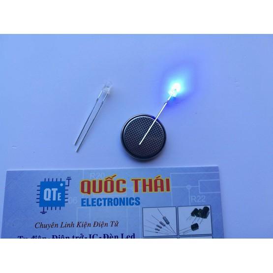 LED xanh dương đục 5li