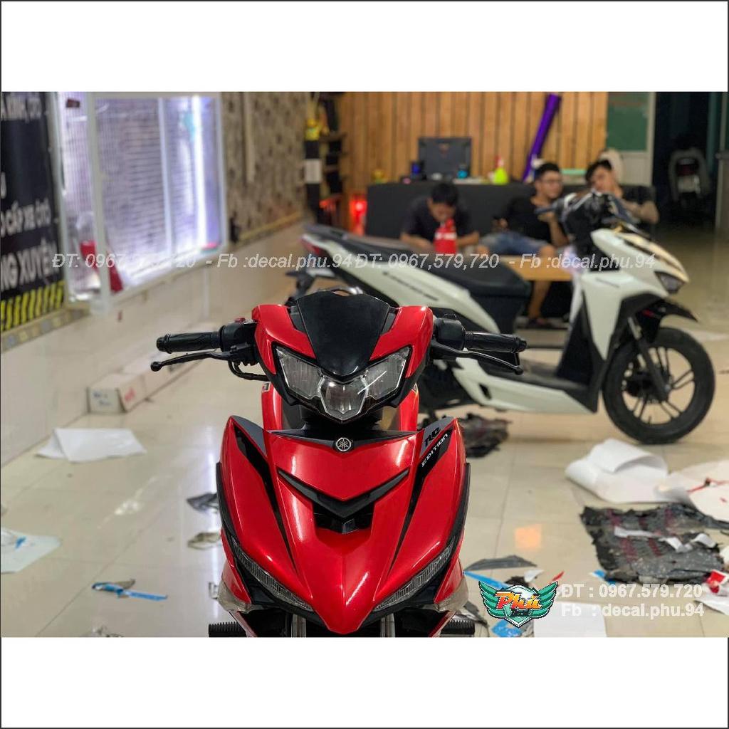 Tem Rời Exciter 150 đỏ đen -1