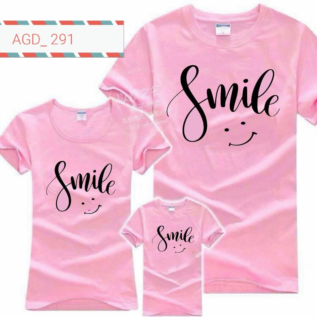 Áo nhóm mẫu SMILE - MÃ AGD 291