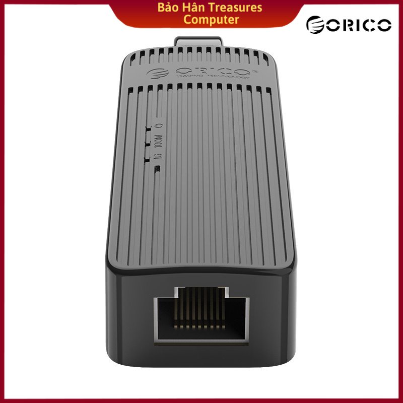 Bộ Chuyển USB 3.0 Sang Cổng RJ45 LAN Giga Orico UTK-U3-BK - Hàng Chính Hãng