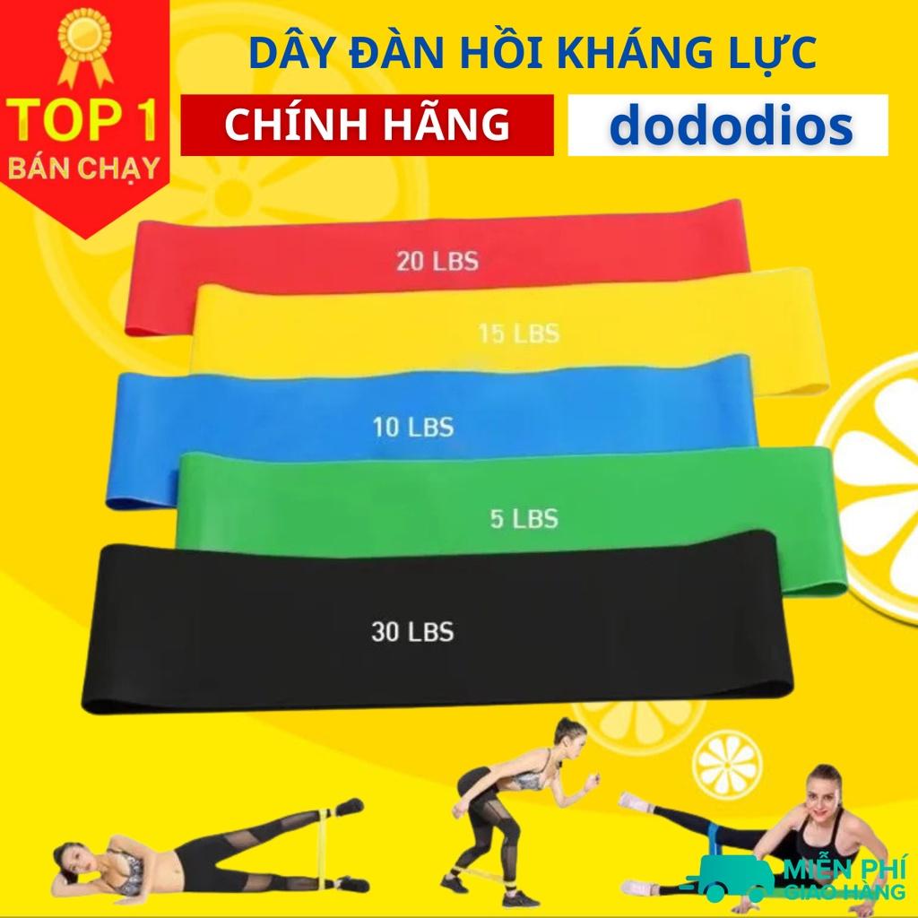 Dây kháng lực tập gym mini band dododios PK5109 hỗ trợ tập chân, đùi, mông, tay