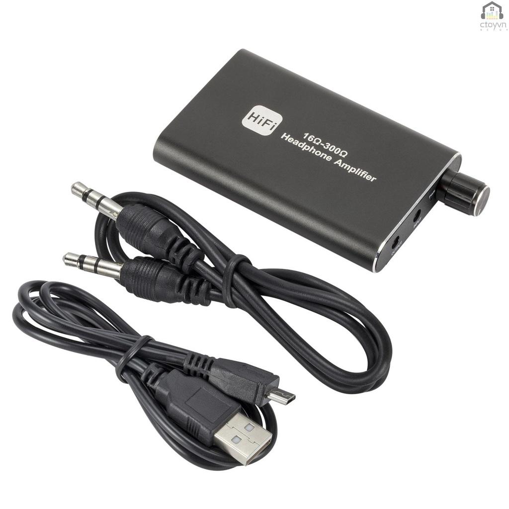 Bộ khuếch đại âm thanh AMP 600mAh kèm cổng 3.5mm