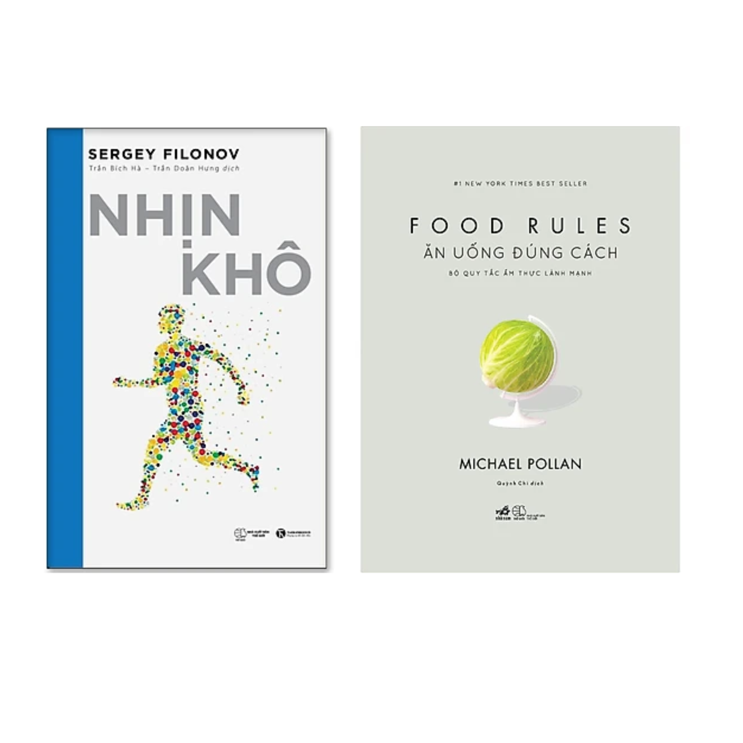 Combo 2Q Sách Y Học / Chăm Sóc Sức Khỏe : Nhịn Khô + Ăn Uống Đúng Cách: Bộ Quy Tắc Ẩm Thực Lành Mạnh