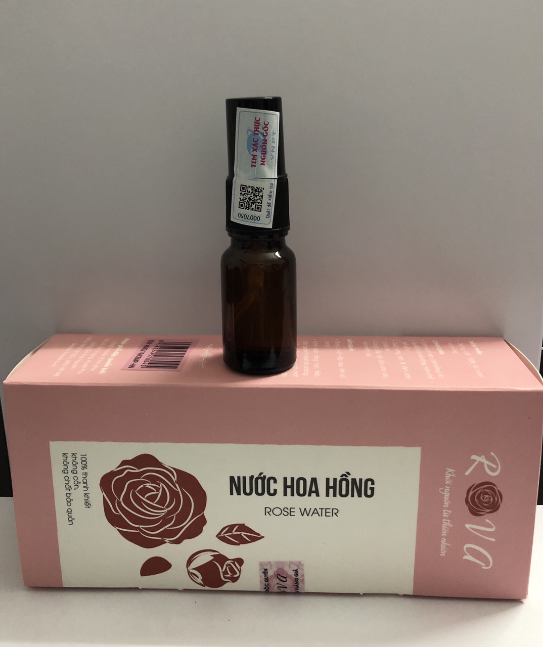 Nước hoa hồng Rova dưỡng ẩm lọ mini 10ml