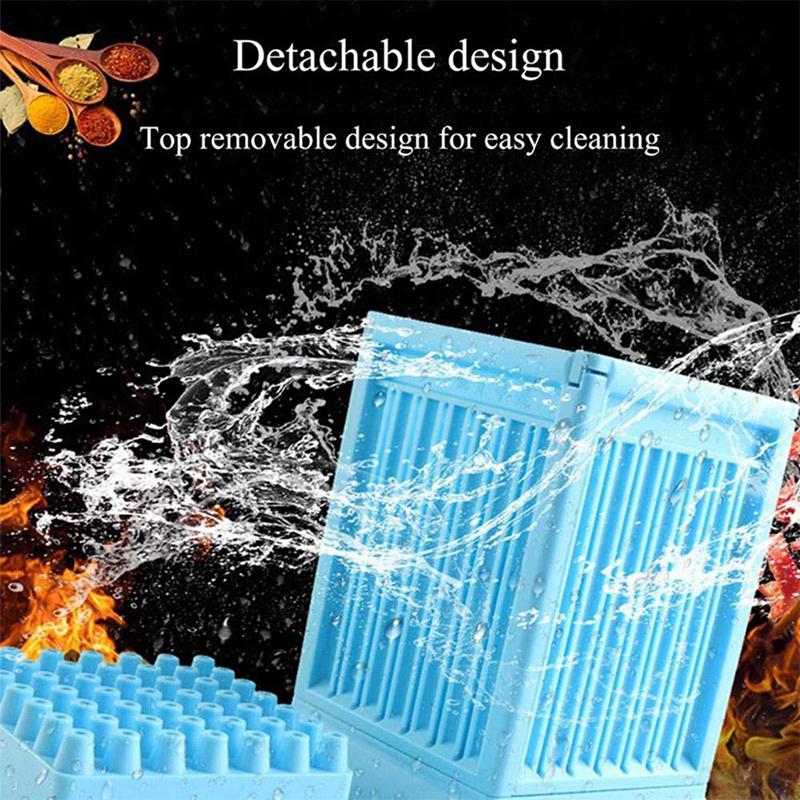Nóng Xiên Hộp 49 Lỗ Thịt Xiên Kebab Maker Box Máy Thịt Bò Thịt Kabobs Máy Làm Thịt Nướng BBQ Xiên Bếp Phụ Kiện dụng Cụ