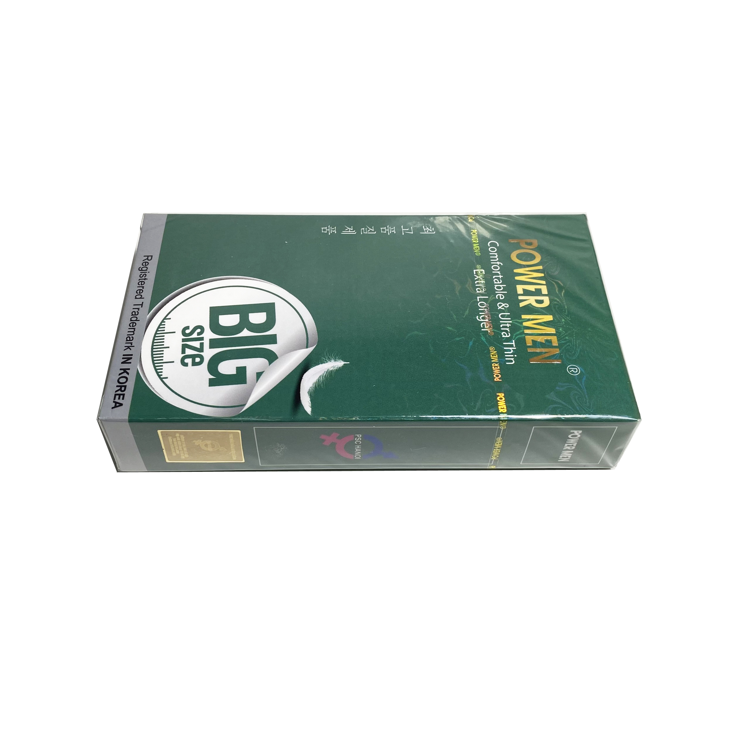 Bao Cao Su Size To 55mm Mỏng Kéo Dài Thời Gian Power Men Comfortable Ultra Thin Extra Longer - Hàng Chính Hãng 100% - Che Tên Sản Phẩm