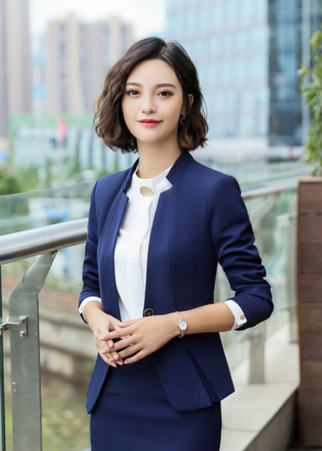 Áo Vest Nữ Một Nút Cài Titishop ACC185 - Xanh (Size