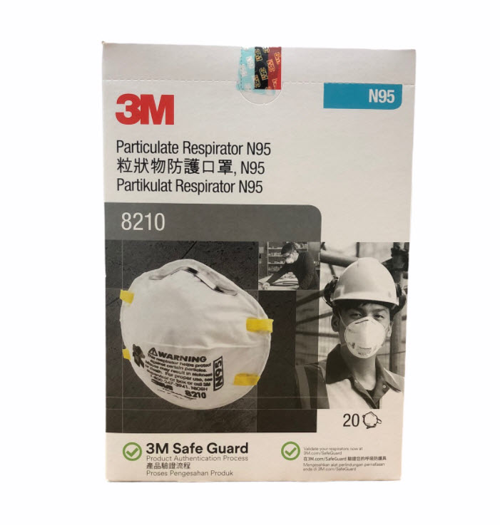 3M face mask 8210 hộp chống bụi