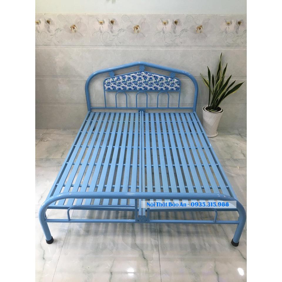 Giường sắt cao cấp Bảo An mẫu mới G11 (kích thước giường 1m4x2m, 1m6x2m, 1m8x2m)