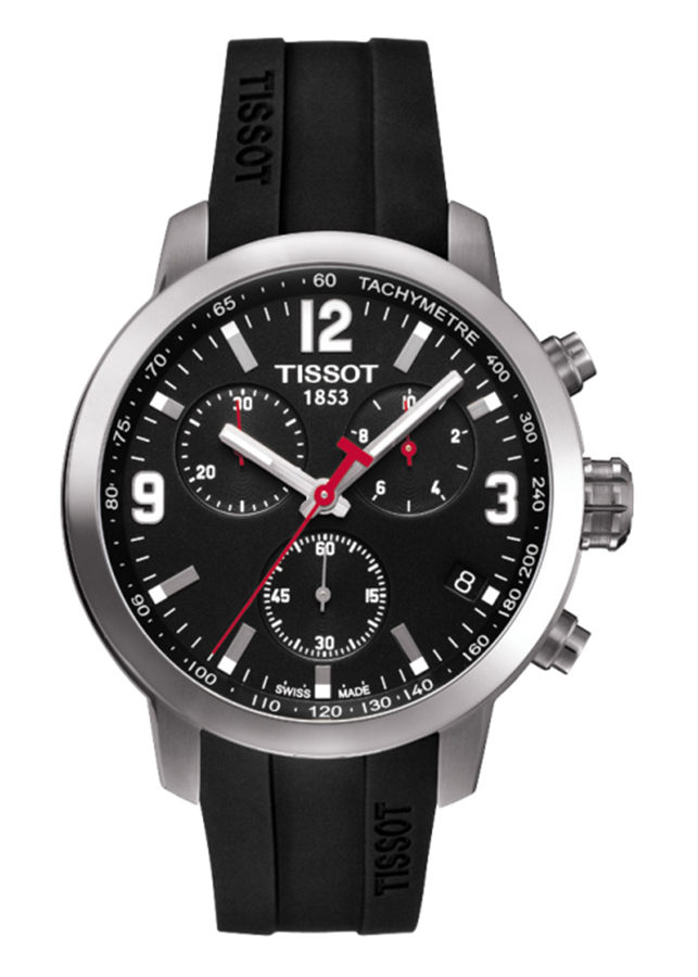 Đồng Hồ Nam Dây Cao Su Tissot T055.417.17.057.00 (42mm) - Đen