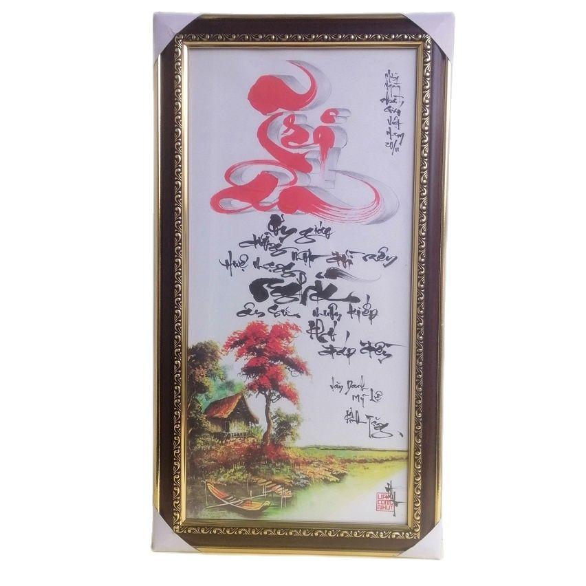 Thư pháp Tri ân Thầy cô. Quà tặng 20/11,8/3, 20/10 sinh nhật ,Quà tết thầy cô.Tranh treo tường, trang trí.