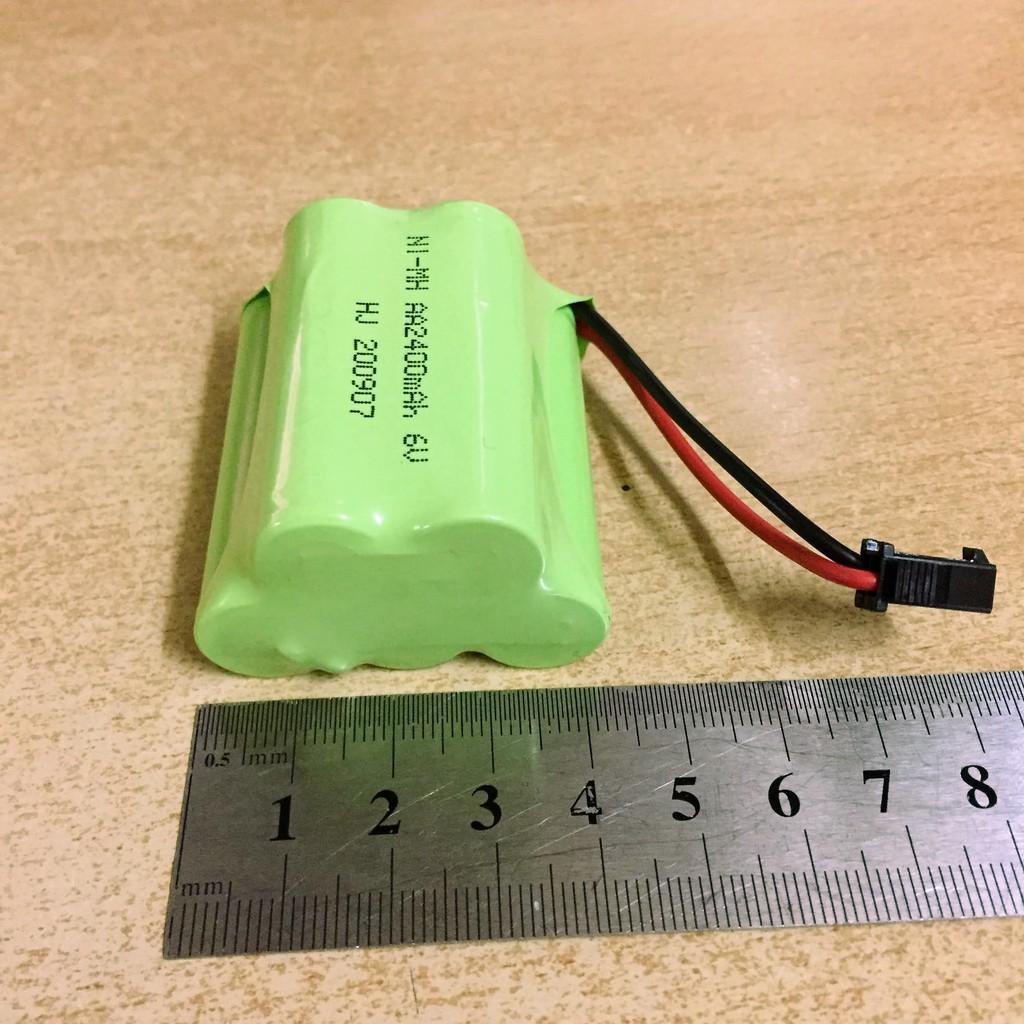 Pin sạc 6V dung lượng cao 2400mAh xếp chồng