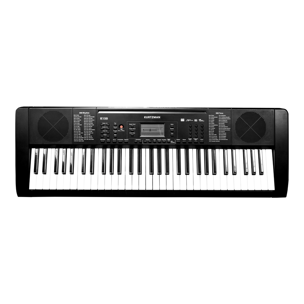 Đàn Organ điện tử/ Portable Keyboard - Kzm Kurtzman K150 - Best keyboard for Beginner - Màu đen (BL) - Hàng chính hãng