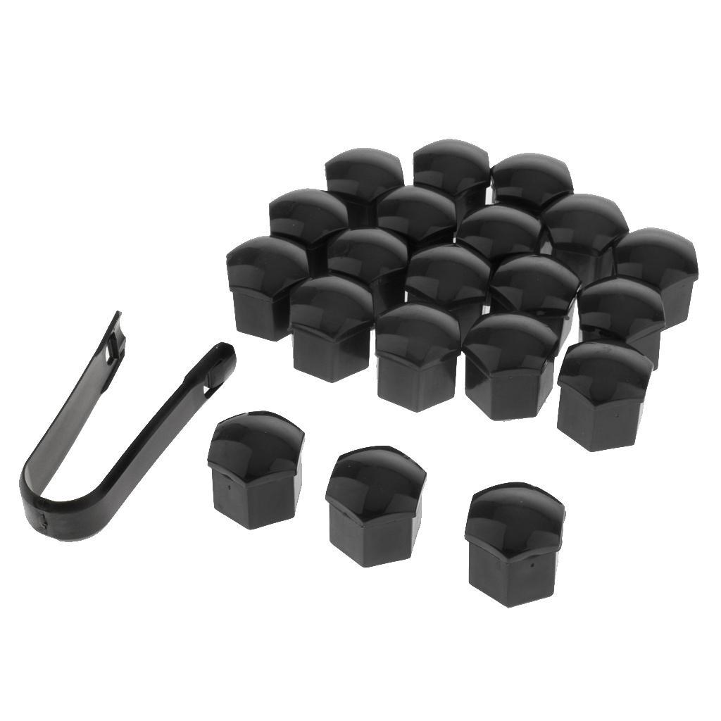 Car Wheel Nut Hub Screw Cover Lug Nur Cover 19mm Rims