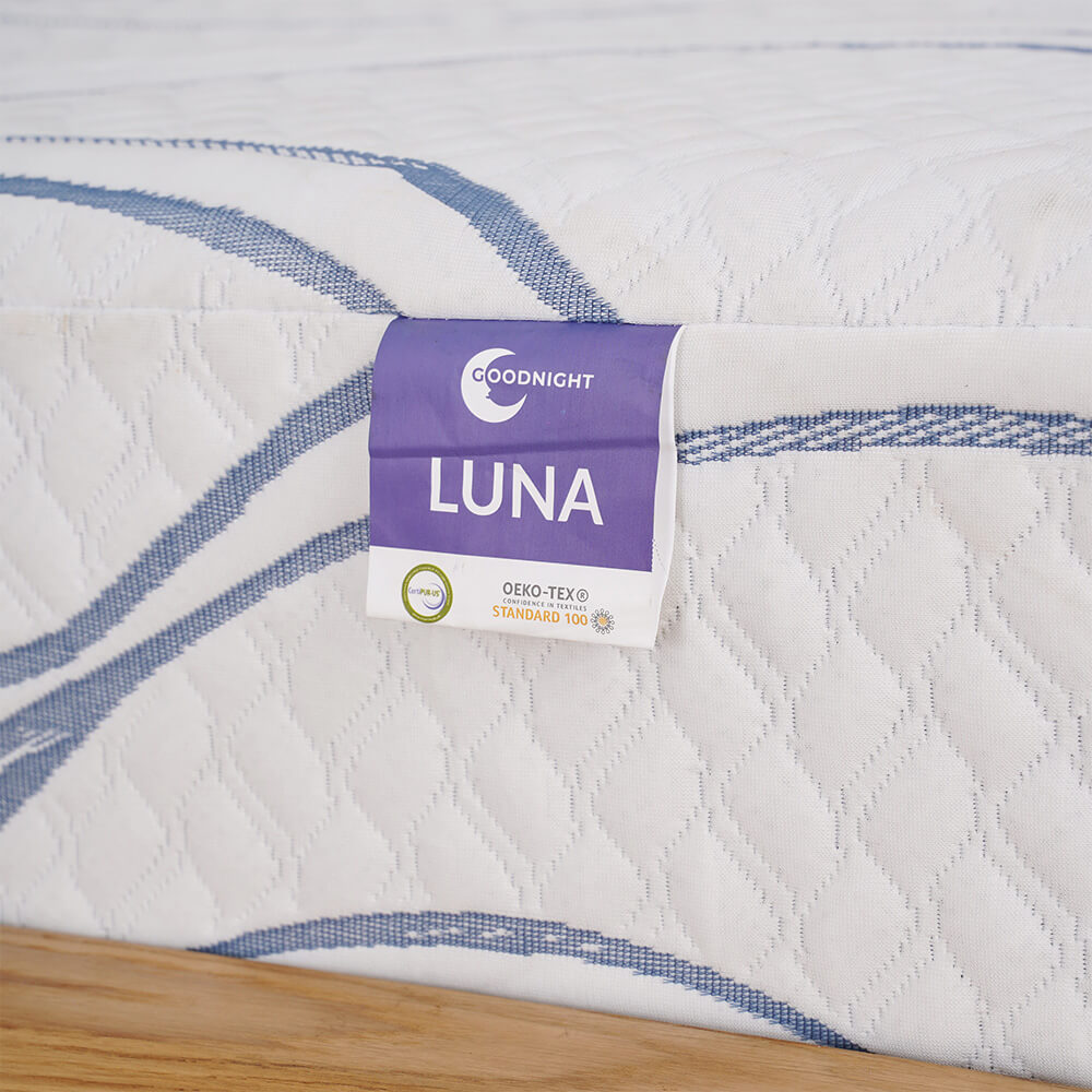 Nệm Foam Premium Goodnight Luna 3zones thoáng khí, êm ái