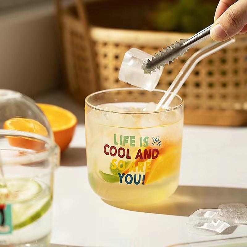 CỐC NƯỚC BOBO THỦY TINH TRONG SUỐT 400ml