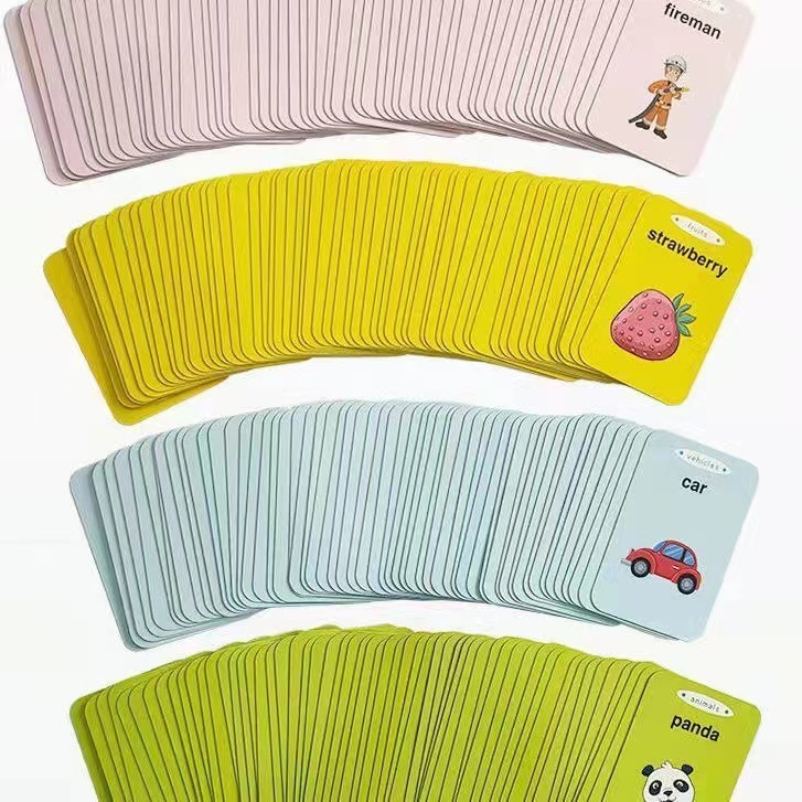 Máy đọc thẻ FLASHCARD từ vựng Tiếng Anh 112 thẻ 224 từ cho bé phát triển ngôn ngữ - Đồ chơi thông minh cho bé