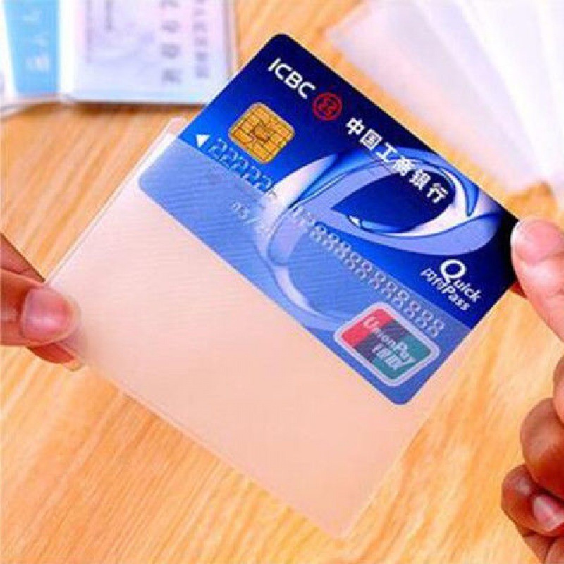 Túi Đựng Căn Cước Công Dân Chứng Minh Thư Thẻ ATM Card Visit Bằng Lái Xe